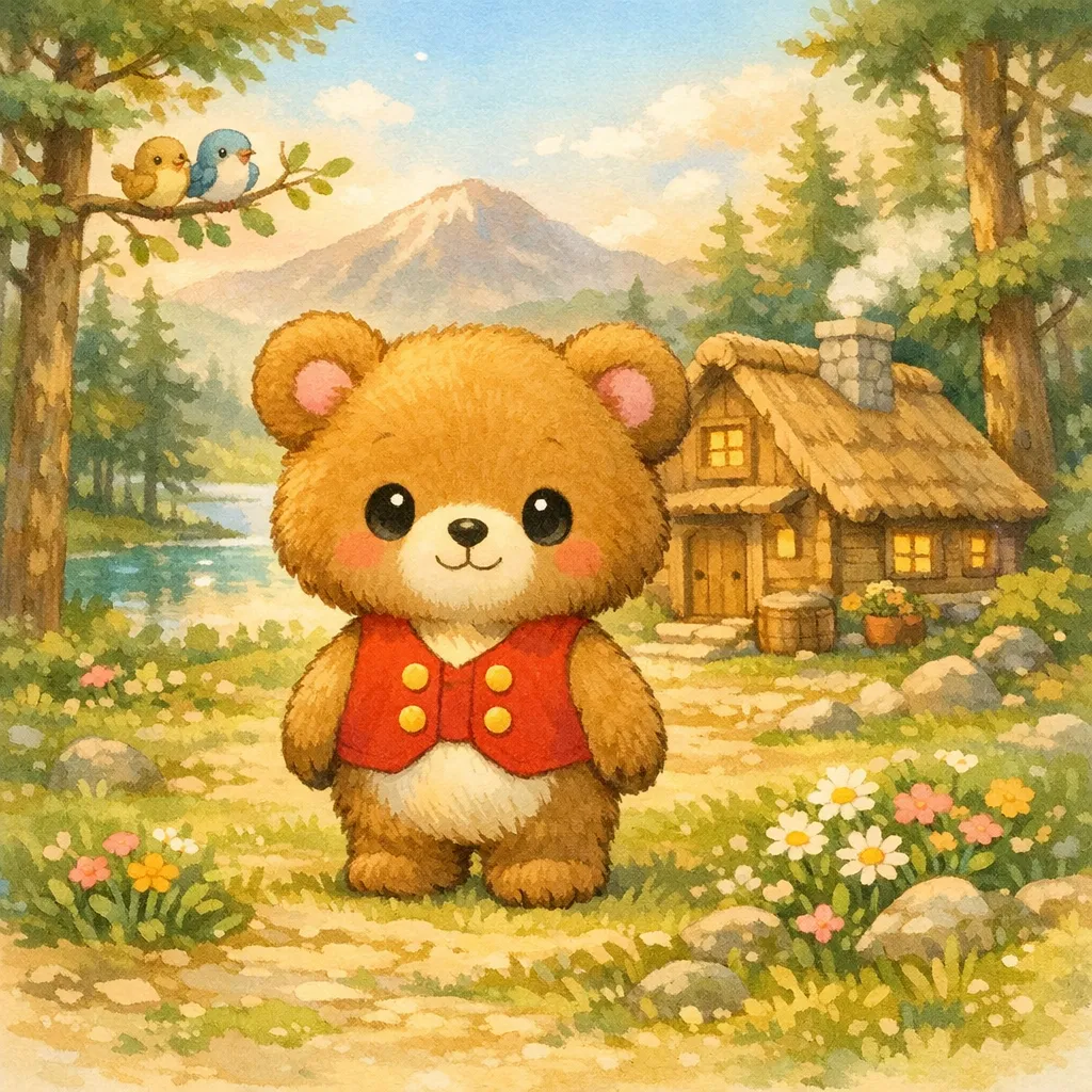 やさしいくまくんのかちかちやまの表紙