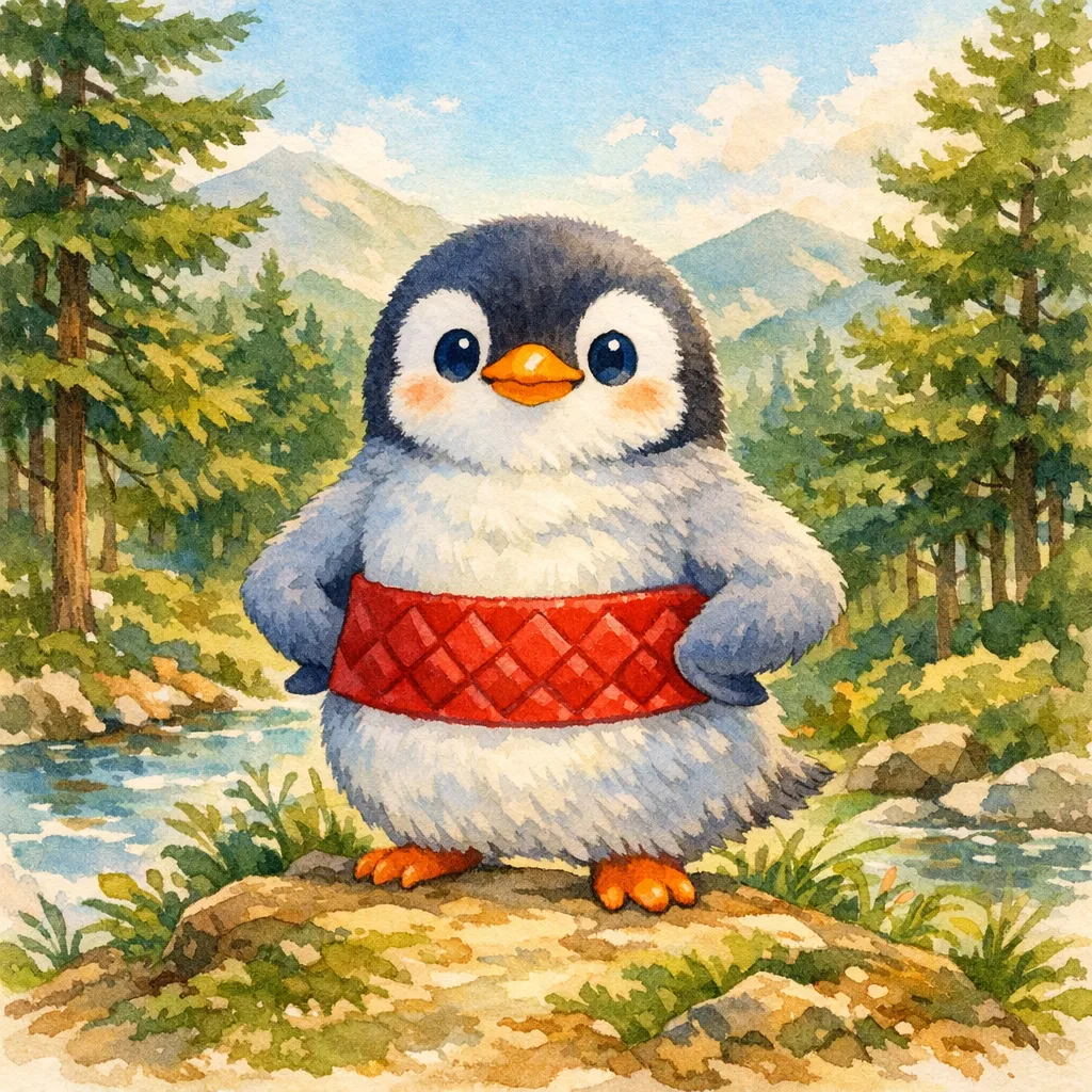 きんたろうペンギンのぼうけんの表紙