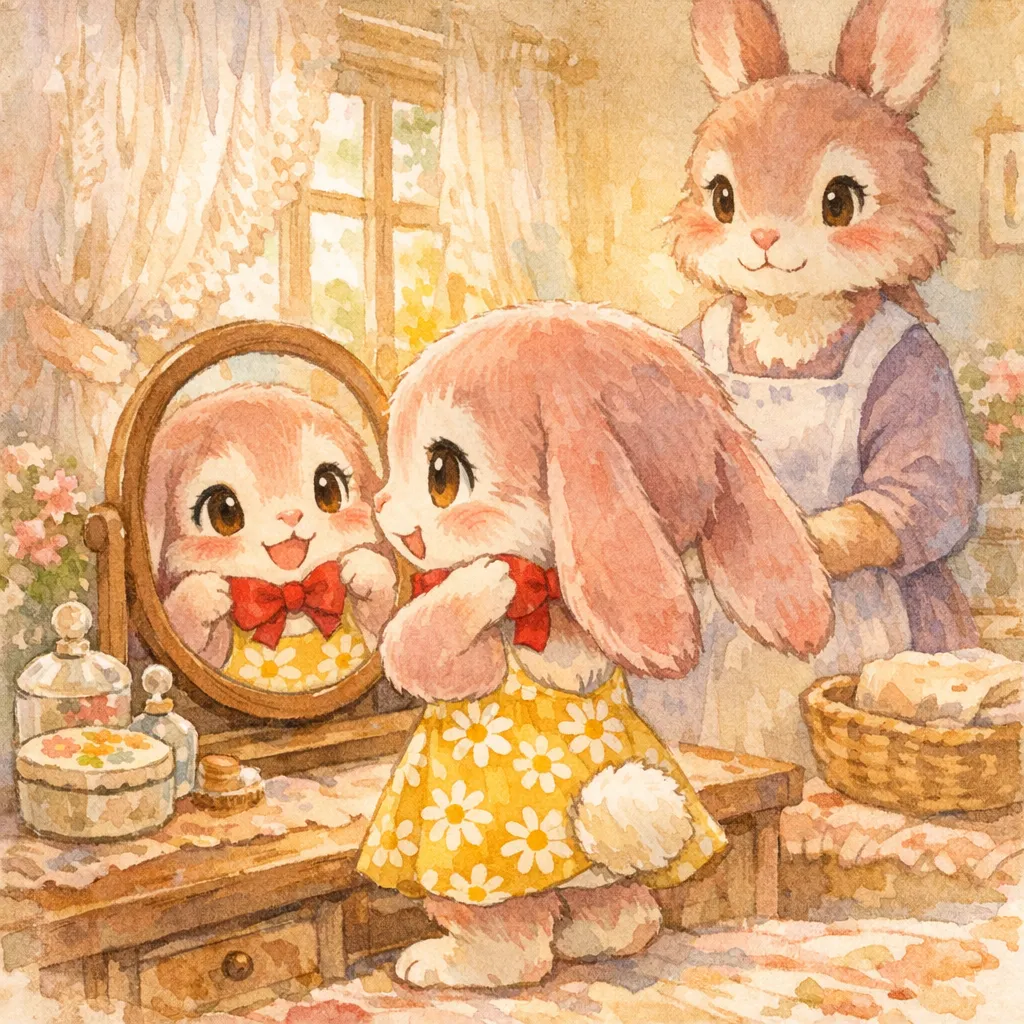 ももちゃんとおかあさんへのプレゼント 1ページ目