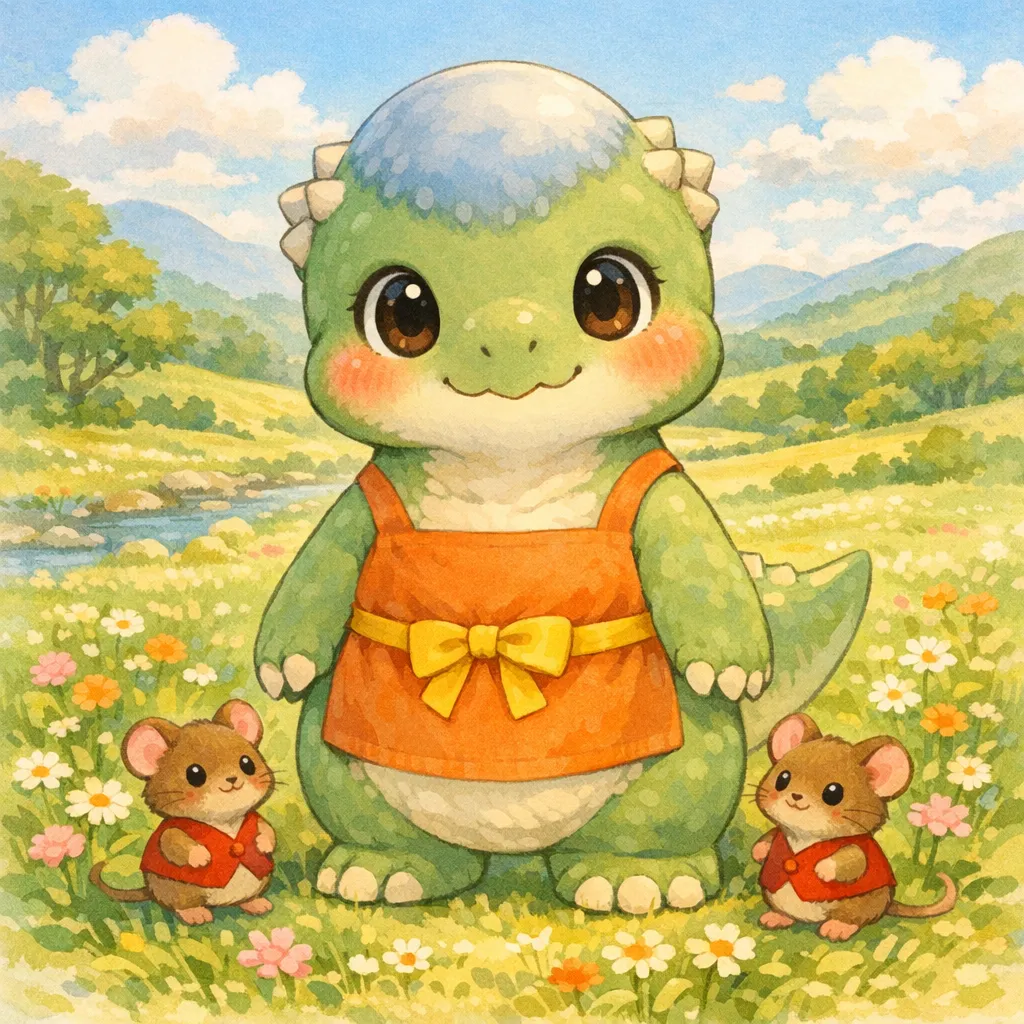 ぱきちゃんと おむすび ころりん 1ページ目