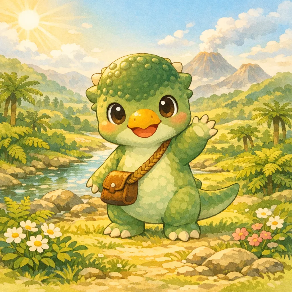 ぱきーのおにぎりころりん 1ページ目