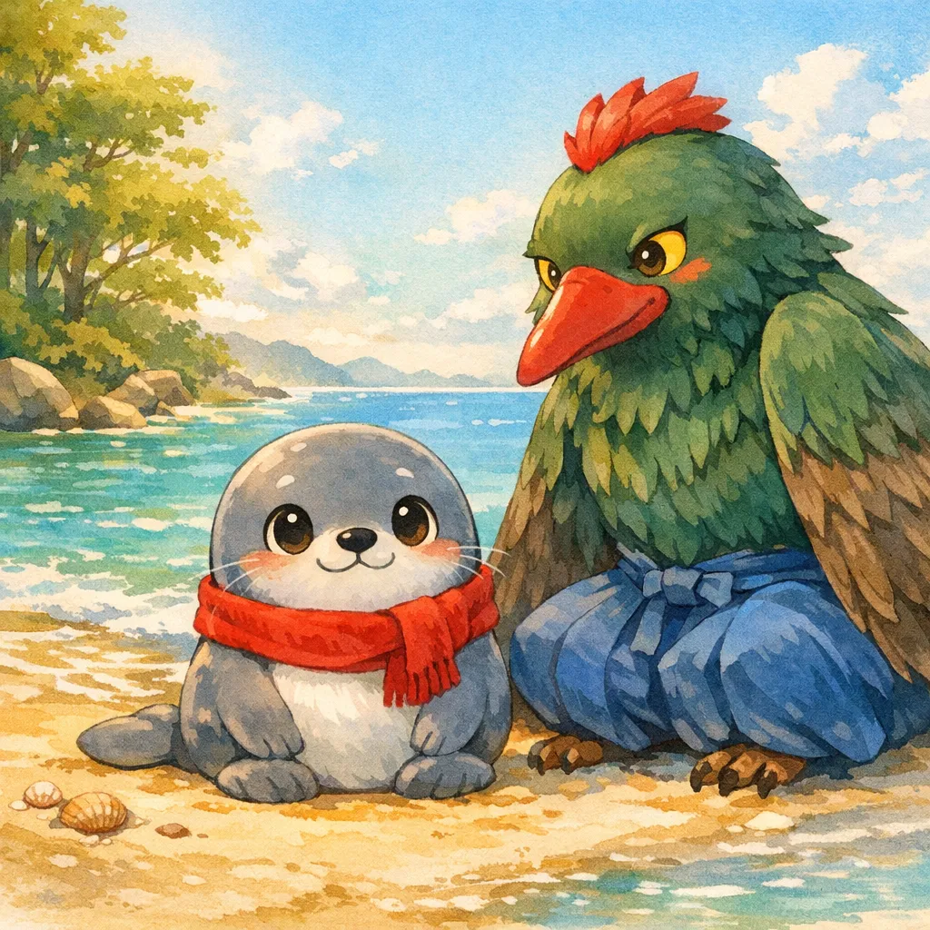 あざらしのぽんたと ふしぎなおとの表紙