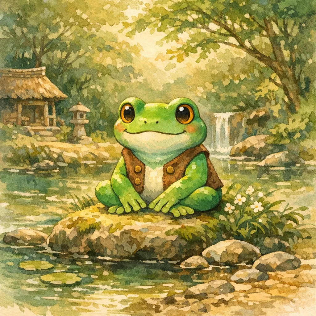 かえるのけろすけとてんぷくじふくの表紙