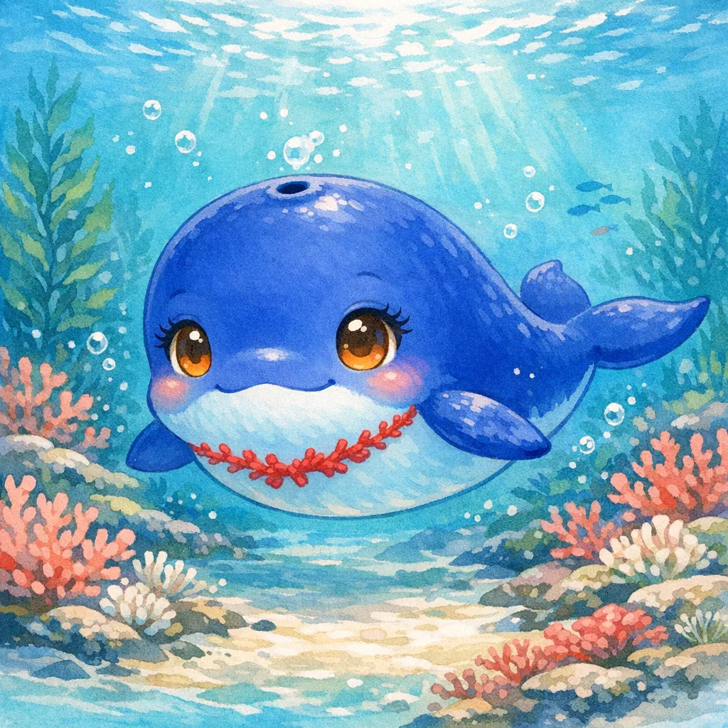 うみのクジラとひみつのおよめさんの表紙